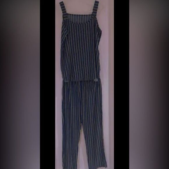 Blue and gold PJs/lounge set size XL - Picture 6 of 8